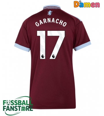 Aston Villa Alejandro Garnacho #17 Replik Heimtrikot Damen 2026-27 Kurzarm